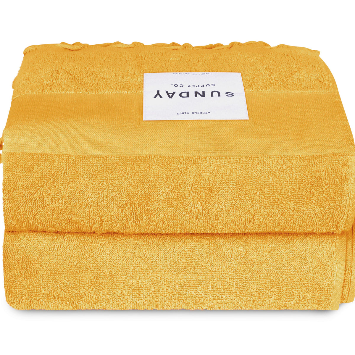 Golden Beach Towel Set of 2